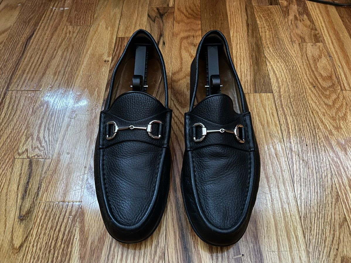 Orders silver gucci loafers