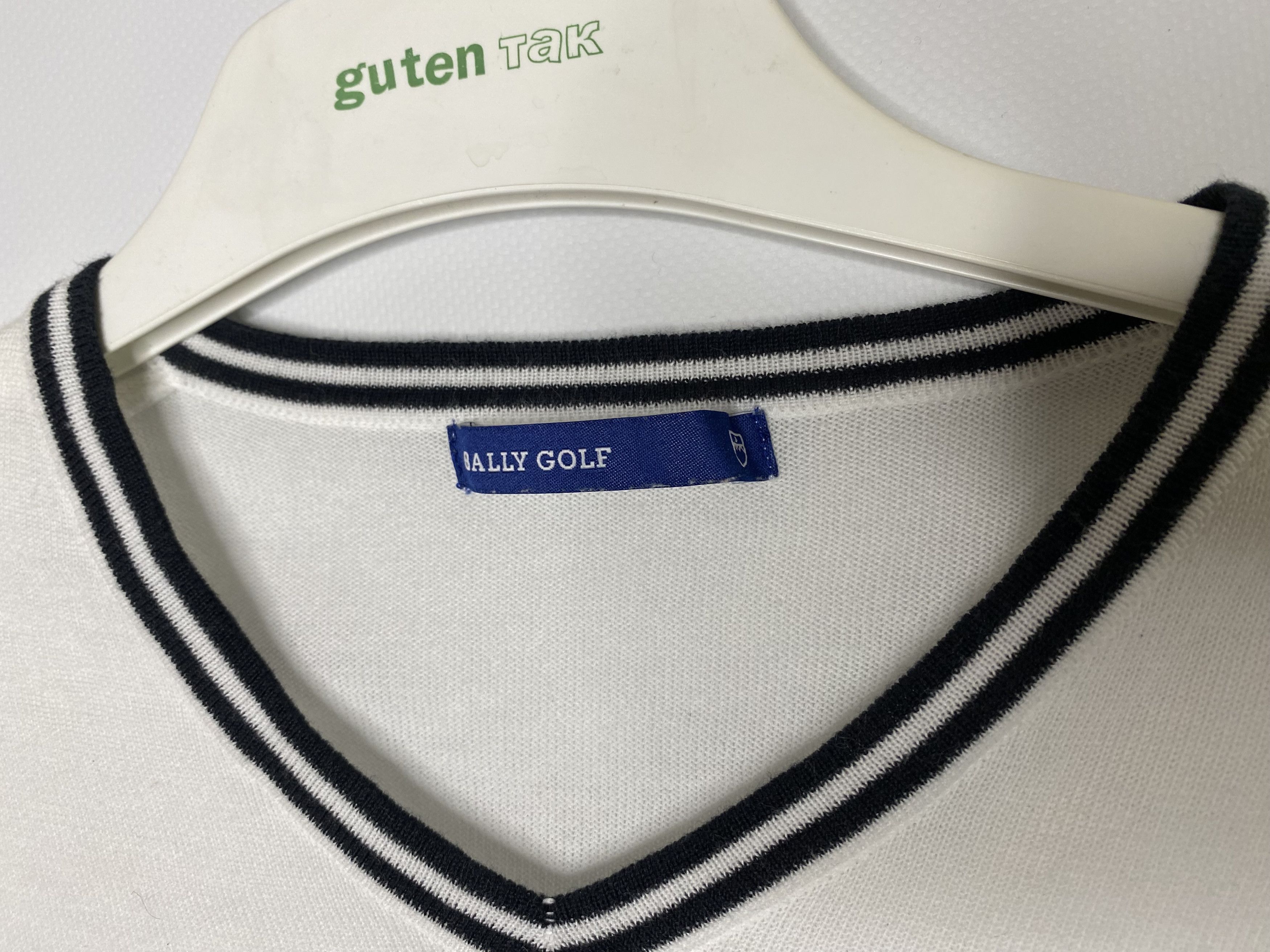 Bally × Vintage BALLY GOLF WOMENS WHITE SWEATER Size XS / US 0-2 / IT 36-38 - 4 Thumbnail