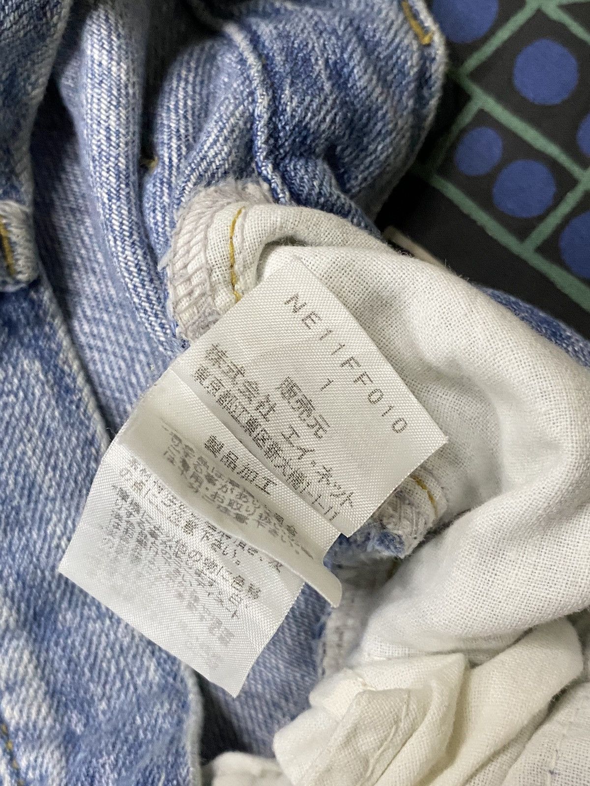 Issey Miyake × Japanese Brand × Ne-Net Ne-net issey miyake patcwork art jeans Size US 30 / EU 46 - 7 Thumbnail