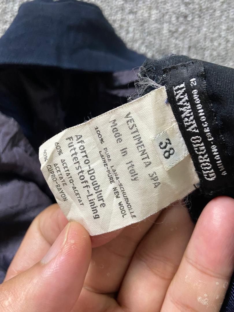 Giorgio Armani Giorgio Armani Relaxed Fit Trousers (198) Size US 27 - 4 Thumbnail