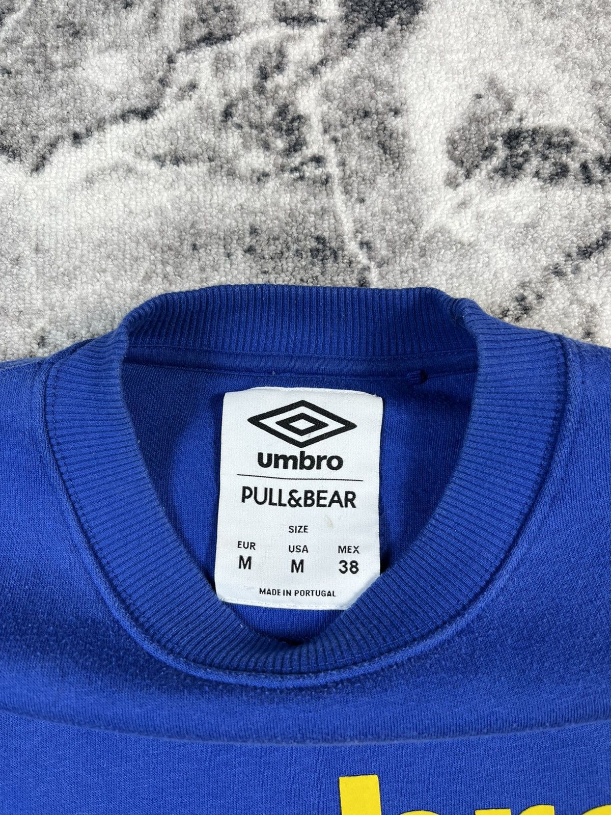 Umbro Umbro Big Logo Blue Crewneck Sweatshirt Size US M / EU 48-50 / 2 - 5 Thumbnail