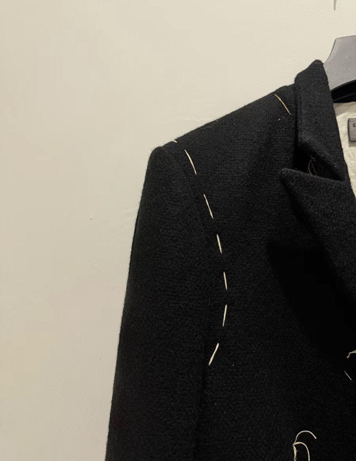 Elena Dawson Hand-stitched Black Blazer by Elena Dawson Size US M / EU 48-50 / 2 - 6 Thumbnail