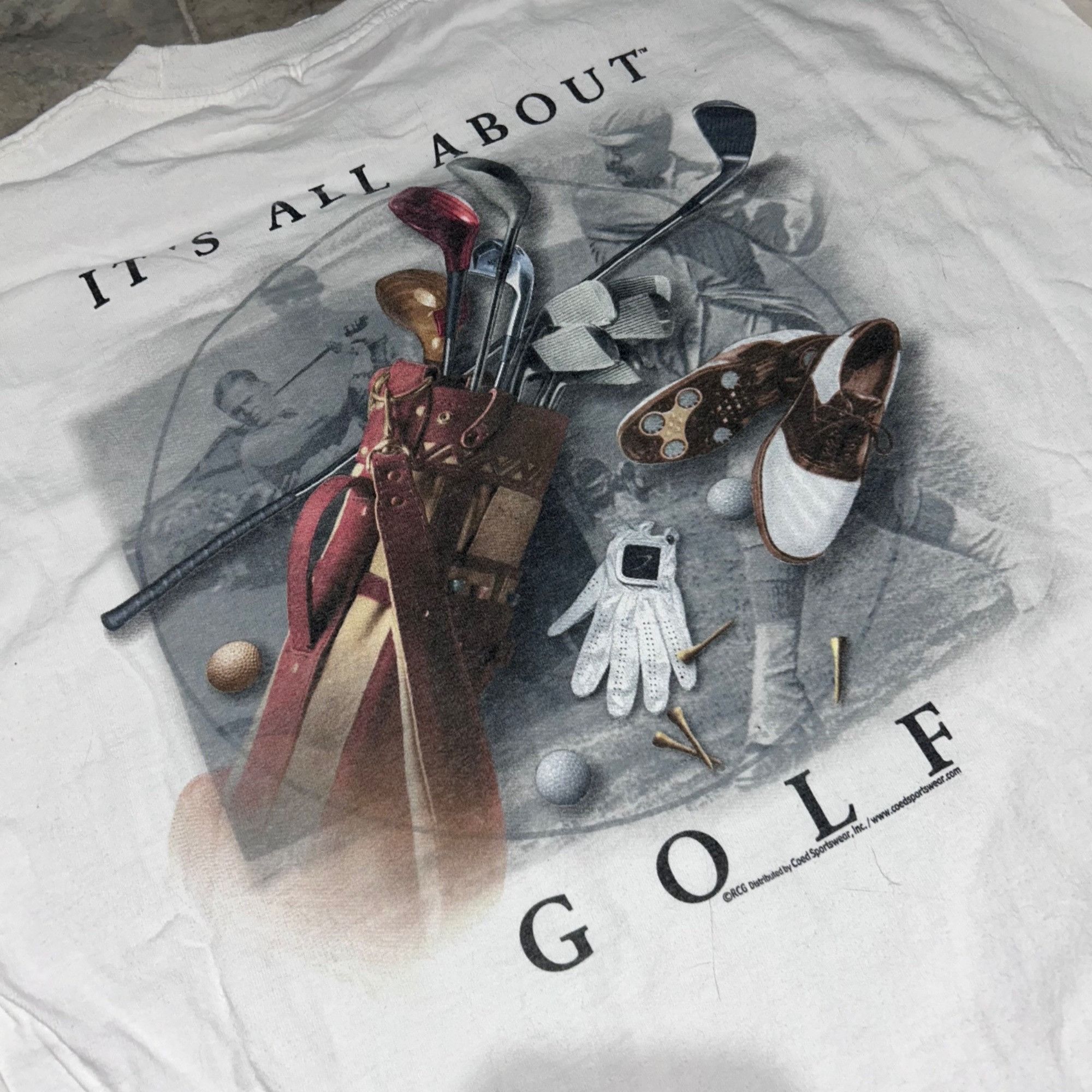 Other Vintage/Y2K “Its All About Golf” Long Sleeve Shirt Size US L / EU 52-54 / 3 - 5 Thumbnail