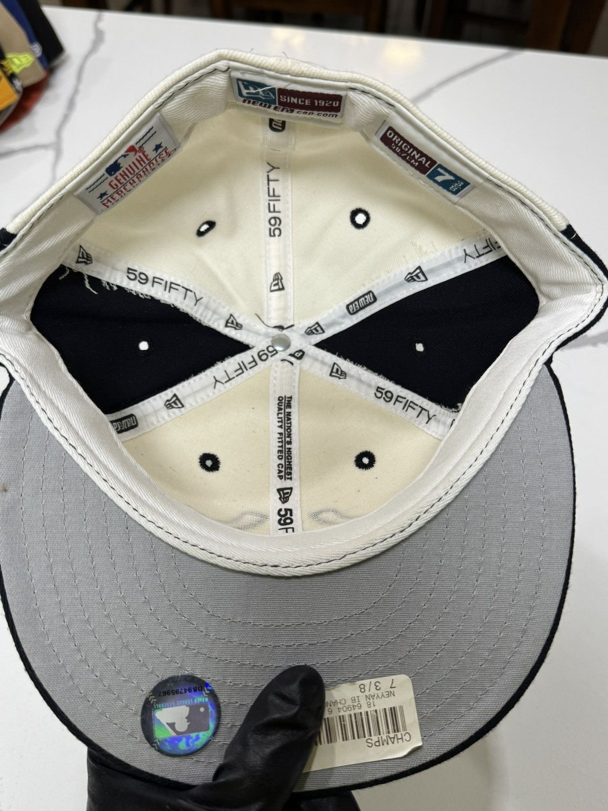 New Era New Era 59FIFTY Vintage New York Yankees Fitted Hat Size ONE SIZE - 8 Thumbnail