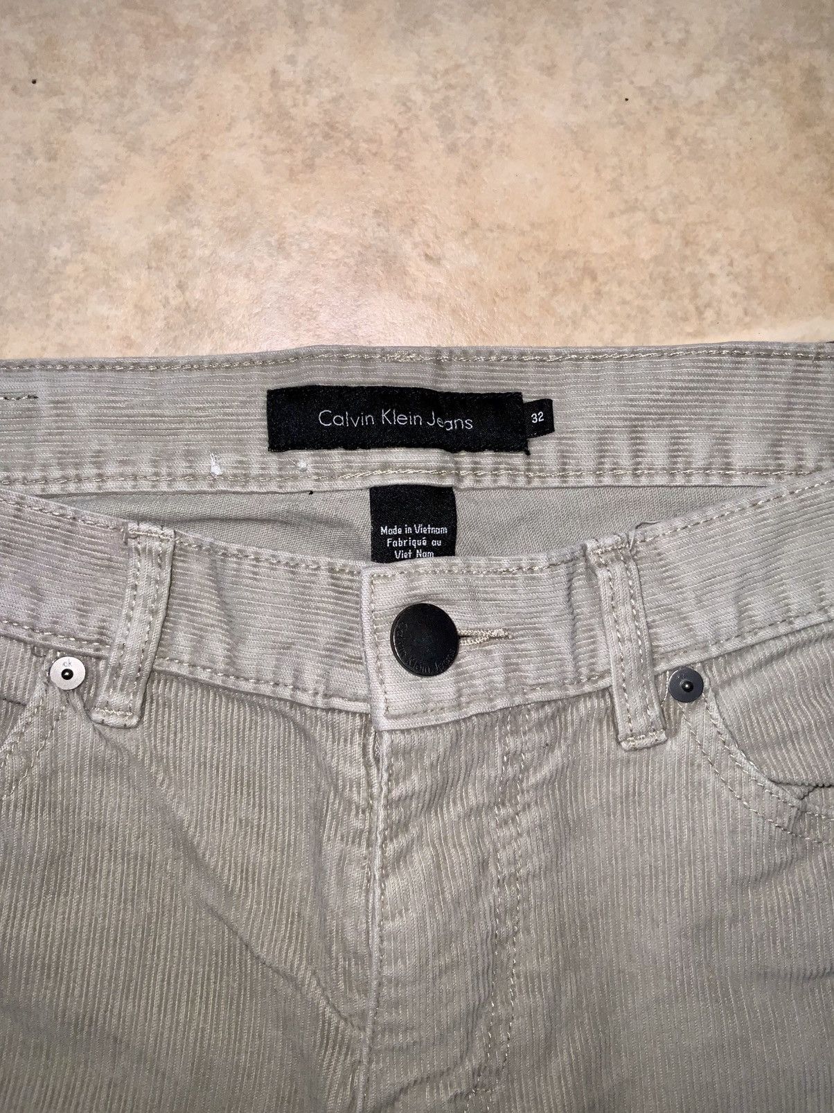 Calvin Klein Calvin Klein corduroy pants Size US 32 / EU 48 - 2 Thumbnail