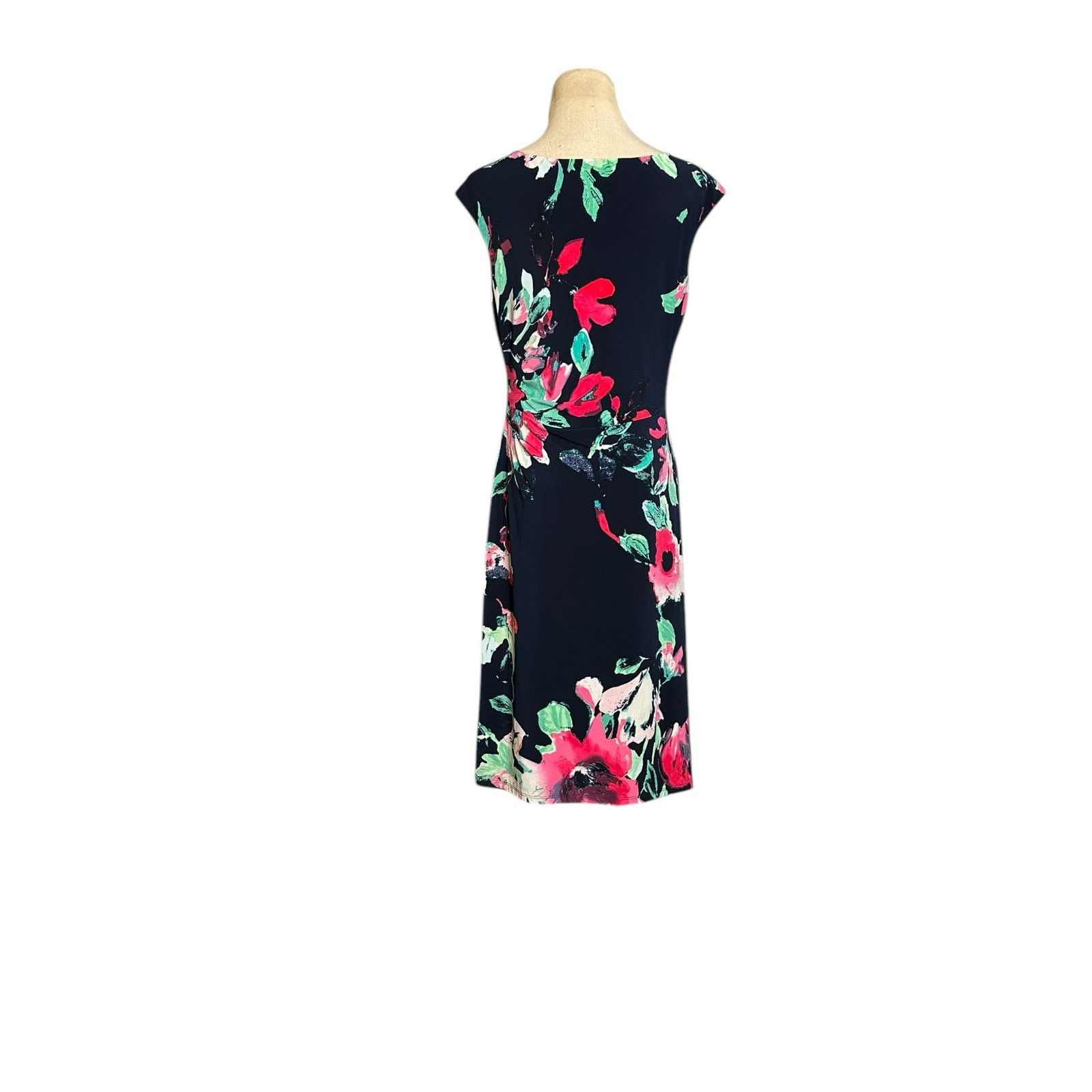 Ralph Lauren Ralph Lauren blue floral cap sleeves sheath dress size 6 Size M / US 6-8 / IT 42-44 - 14 Thumbnail