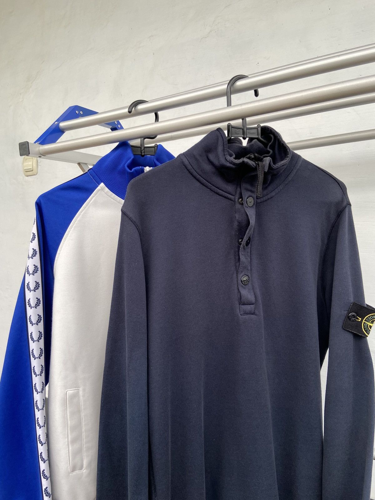 Stone Island Stone Island 1/4 Zipped Sweatshirt Size US S / EU 44-46 / 1 - 1 Thumbnail