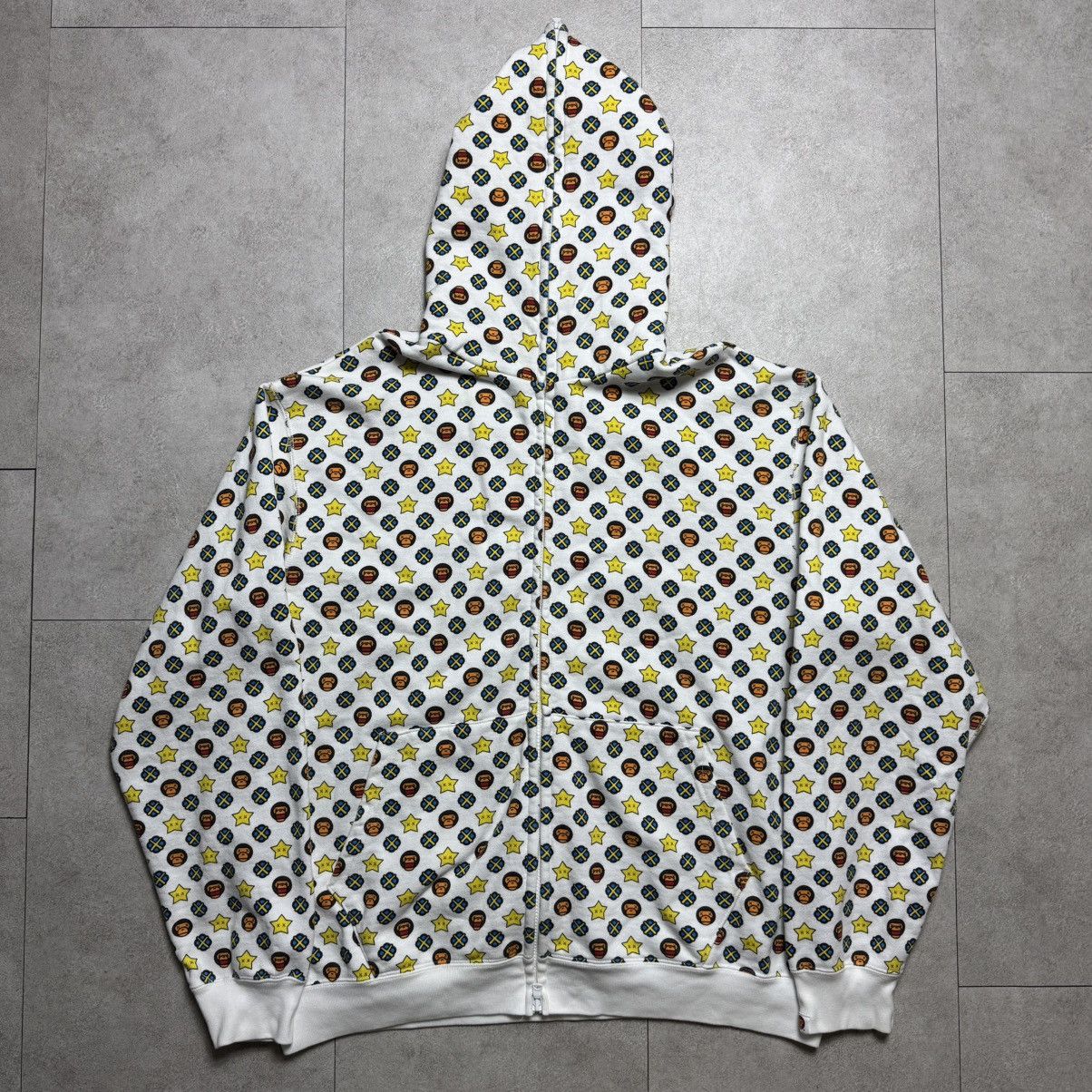 Bape × Kaws BAPE × kaws Milo monogram full zip hoodie a bathing ape Size US L / EU 52-54 / 3 - 1 Thumbnail