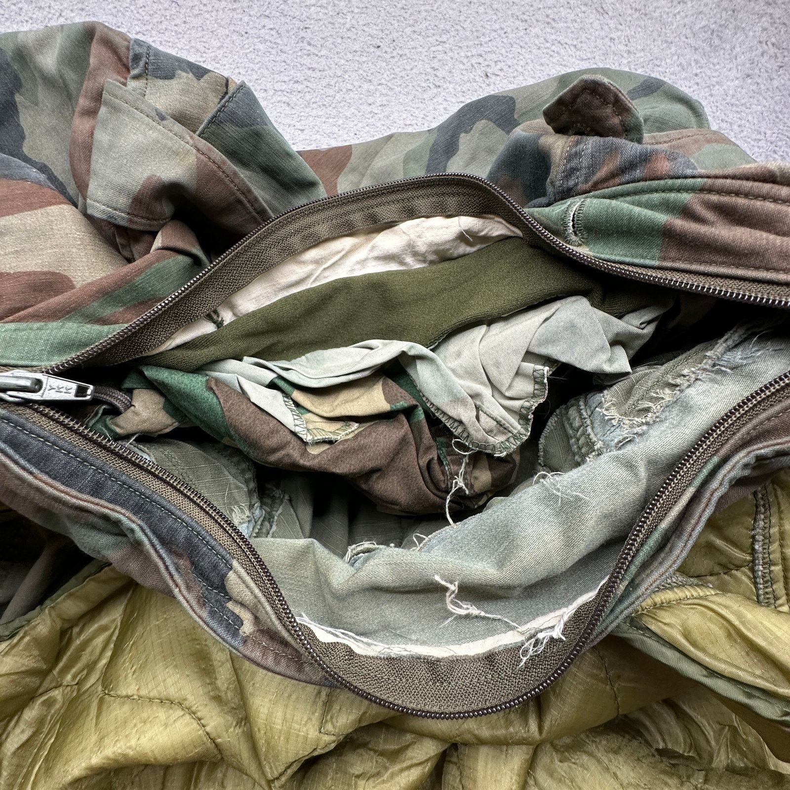 Other VTG 80s US Army M-65 Field Woodland Jacket Small W/ Liner Size US S / EU 44-46 / 1 - 10 Thumbnail