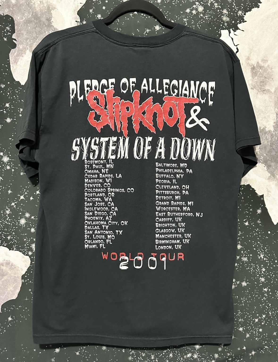 Fruit Of The Loom Slipknot Iowa World Tour Band Shirt Size US L / EU 52-54 / 3 - 6 Thumbnail