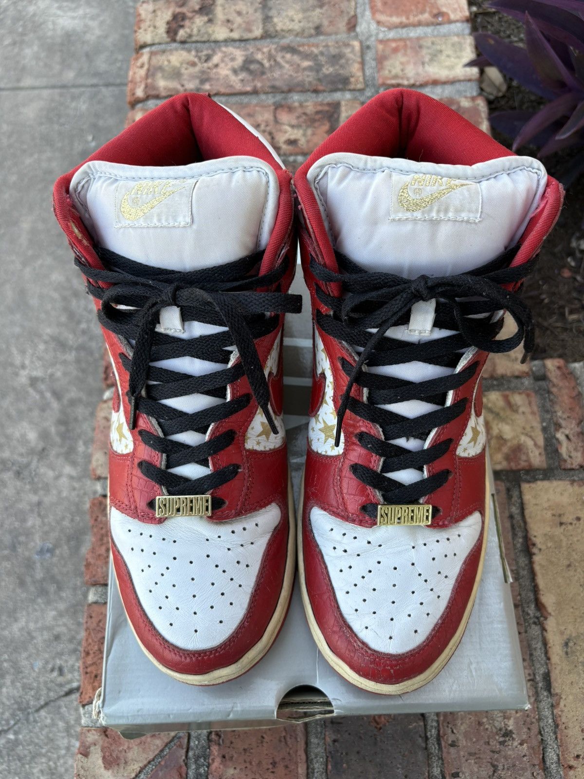 Nike × Supreme 2003 Nike Supreme SB Dunk High Size US 10 / EU 43 - 3 Thumbnail