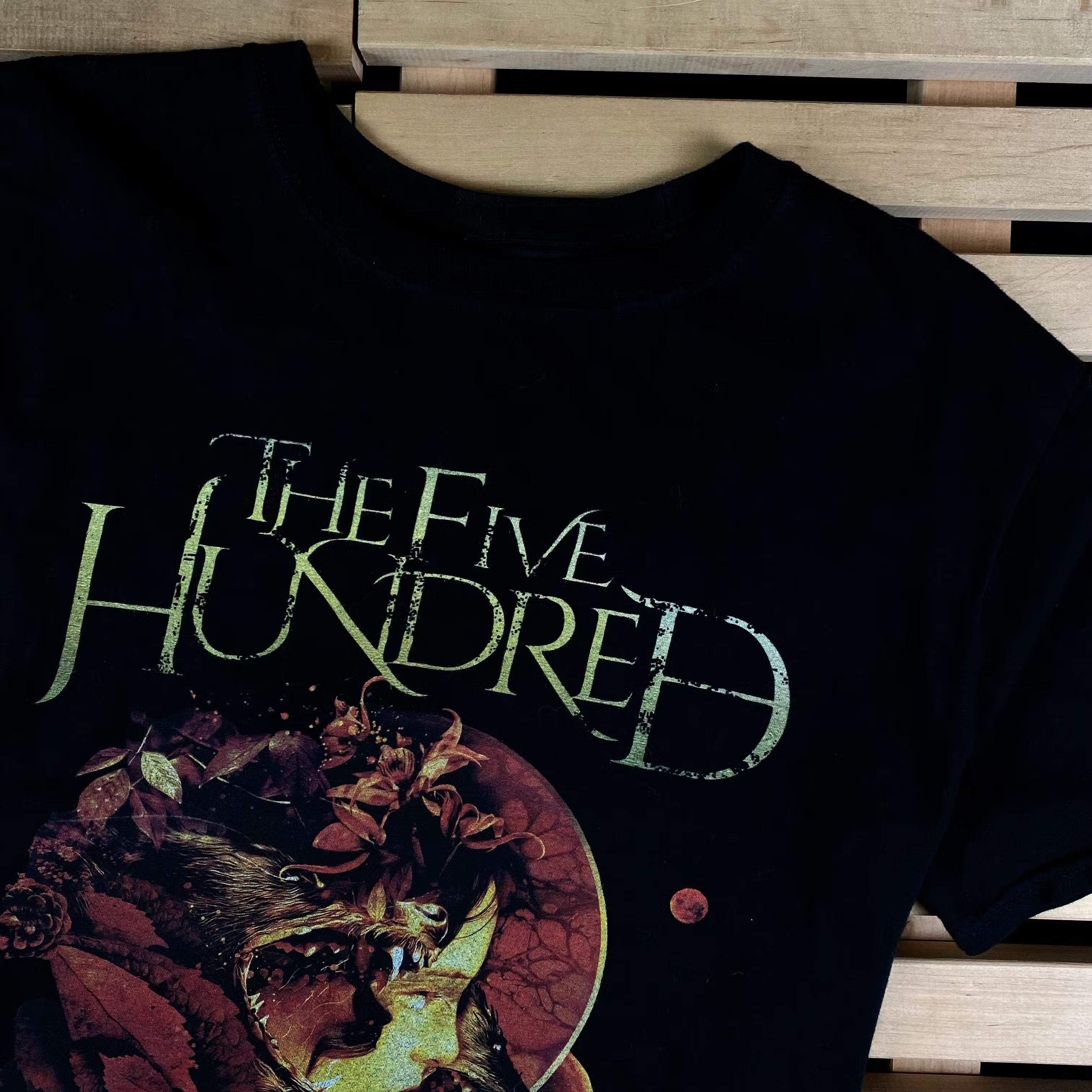 Band Tees × Vintage Mens Vintage T Shirt The Five Hundred Band Size L Size US L / EU 52-54 / 3 - 2 Thumbnail