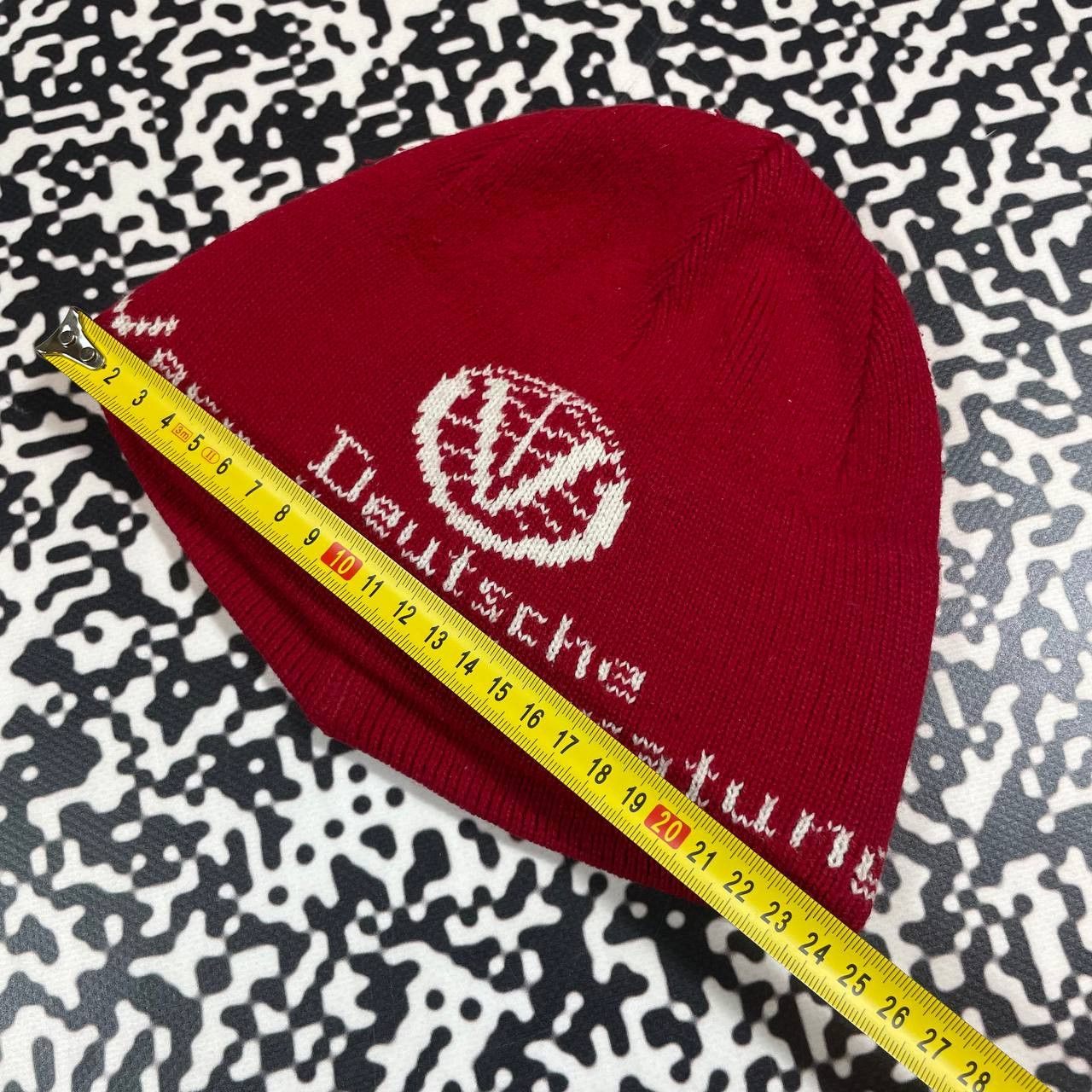 Ferrari Vintage 90s Michael Schumacher Ferrari Racing Beanie Hat Size ONE SIZE - 8 Thumbnail
