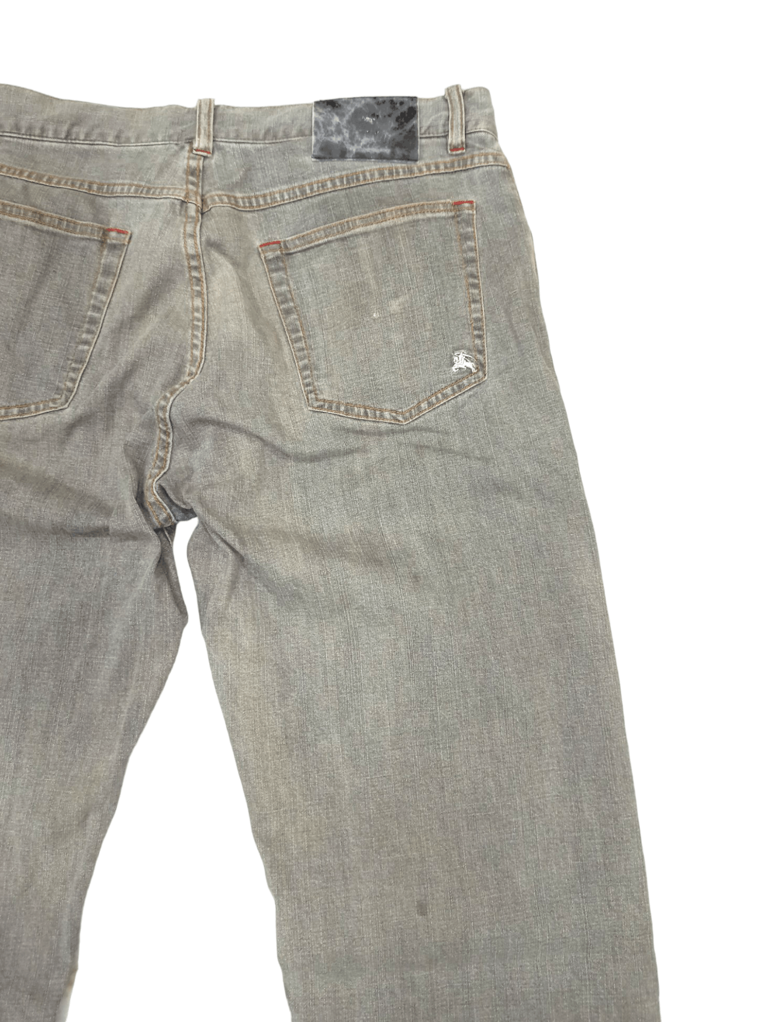 Burberry Vintage Burberry Black Label Faded Grey Denim Size US 32 / EU 48 - 9 Thumbnail