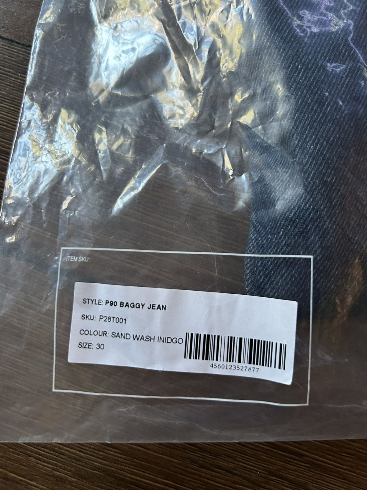 Palace Palace P90 Baggy Jean Sand Wash Indigo Size 30 Sandwash Size US 30 / EU 46 - 5 Thumbnail
