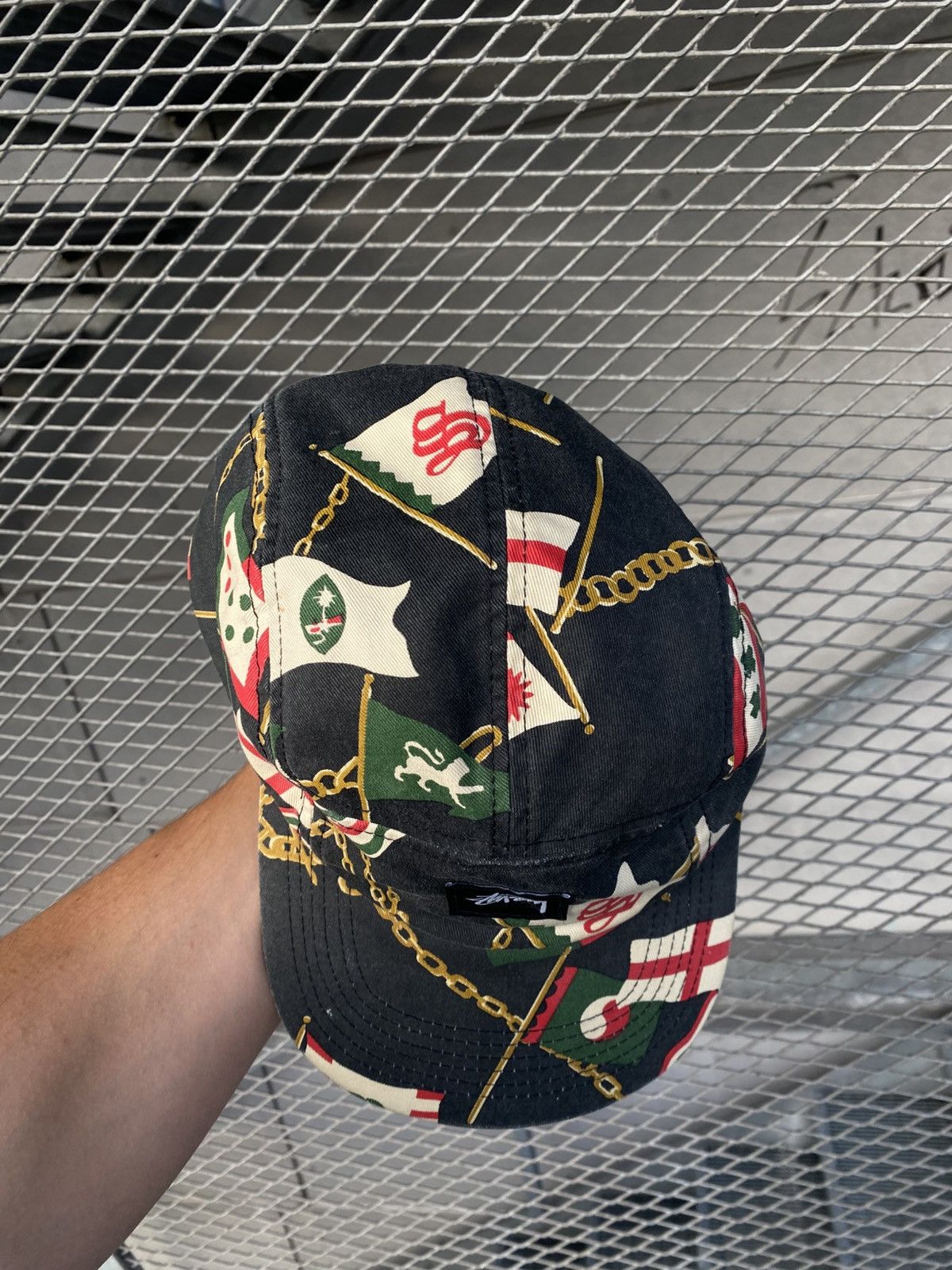 Stussy Vintage Stussy Overprinted Flannel Cap Size ONE SIZE - 6 Thumbnail