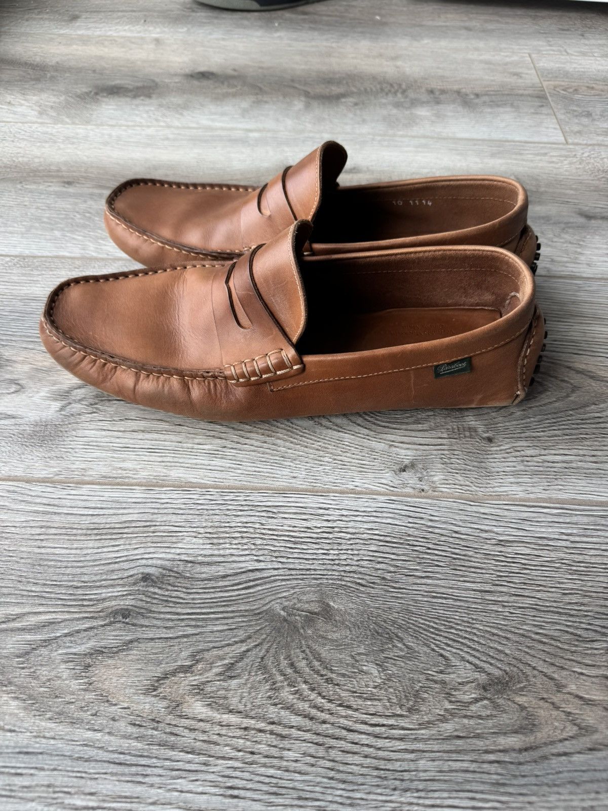 Paraboot Vintage Paraboot Veritable Mocassin Men's Loafers Size US 10 / EU 43 - 3 Thumbnail