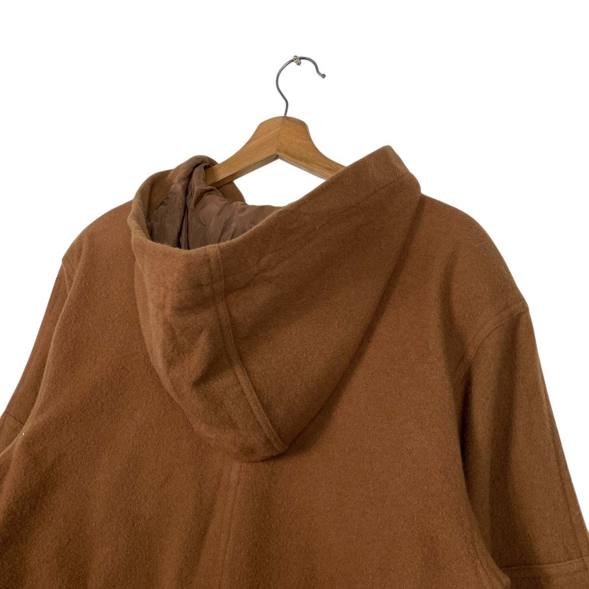 Japanese Brand Jack Morris Brown Hooded Wool Jacket Size US M / EU 48-50 / 2 - 10 Thumbnail