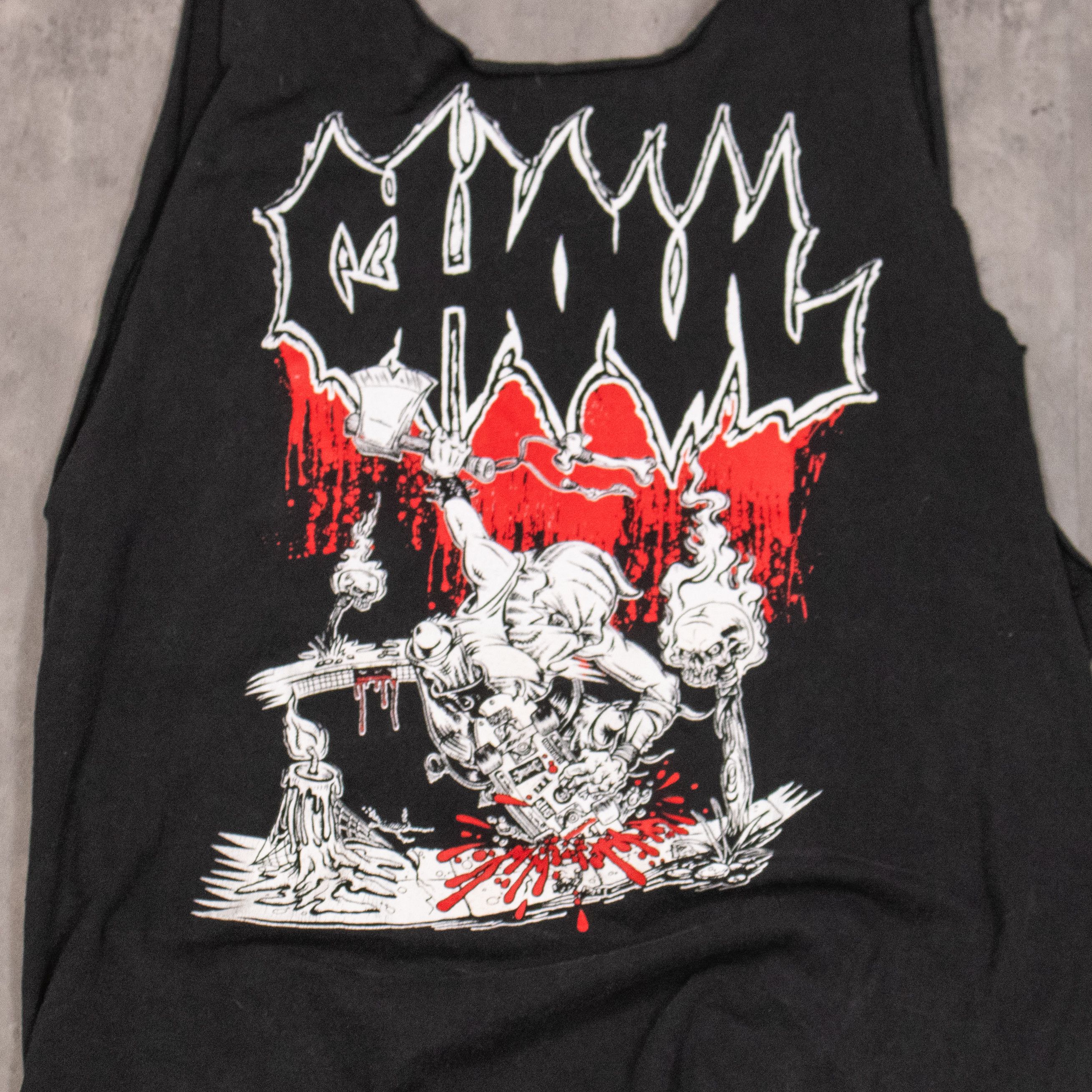 Band Tees Gull Pool Cut Off Gothic Grunge Metal Cut Off Tank Top Size US M / EU 48-50 / 2 - 2 Thumbnail