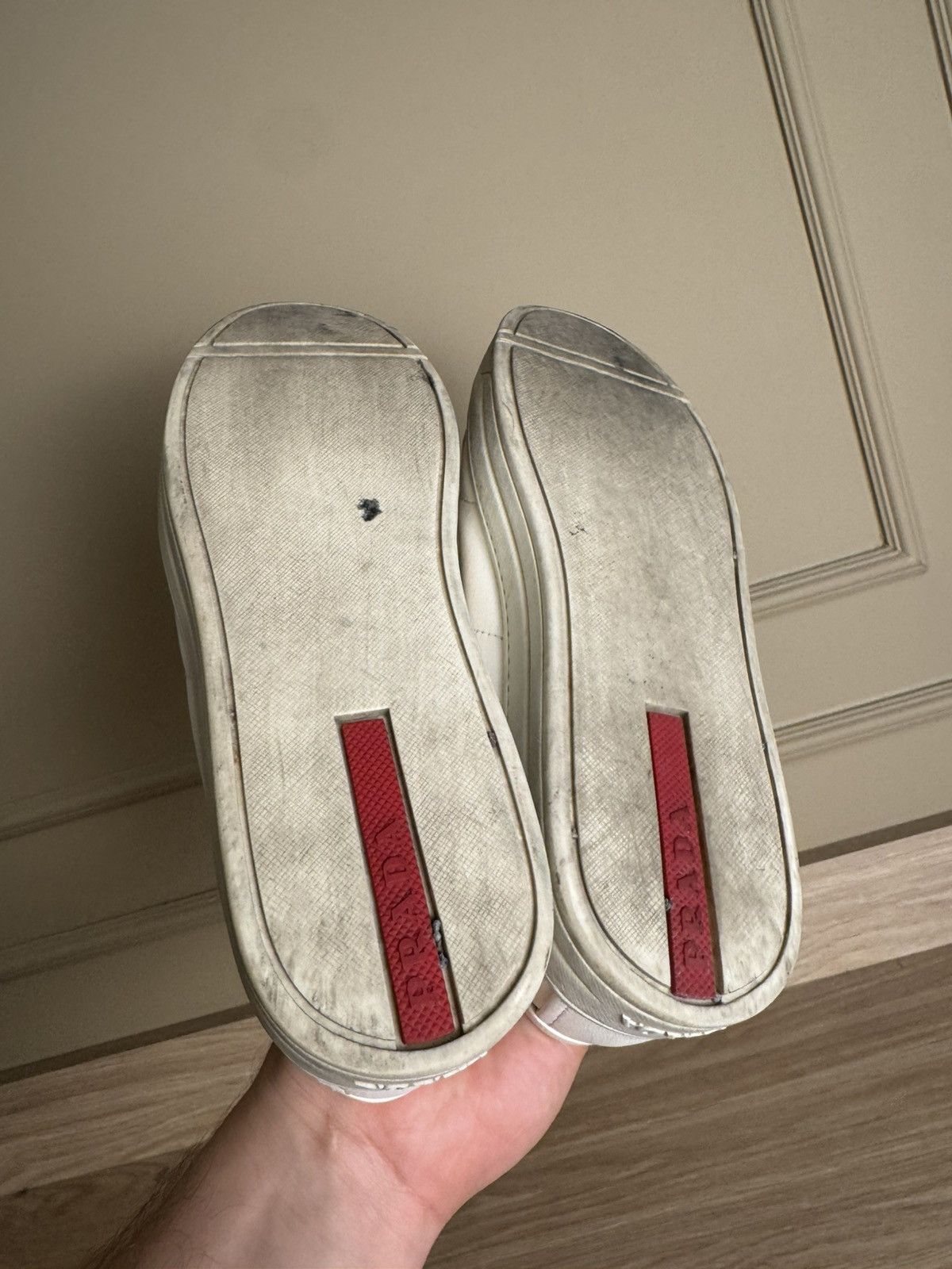 Prada Prada Vintage Low Sneakers Designer Hype Size US 6.5 / IT 36.5 - 6 Thumbnail