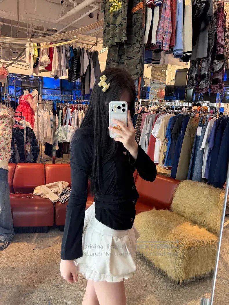 Comme des Garcons Comme des Garcons Black Cardigan Size S / US 4 / IT 40 - 9 Thumbnail