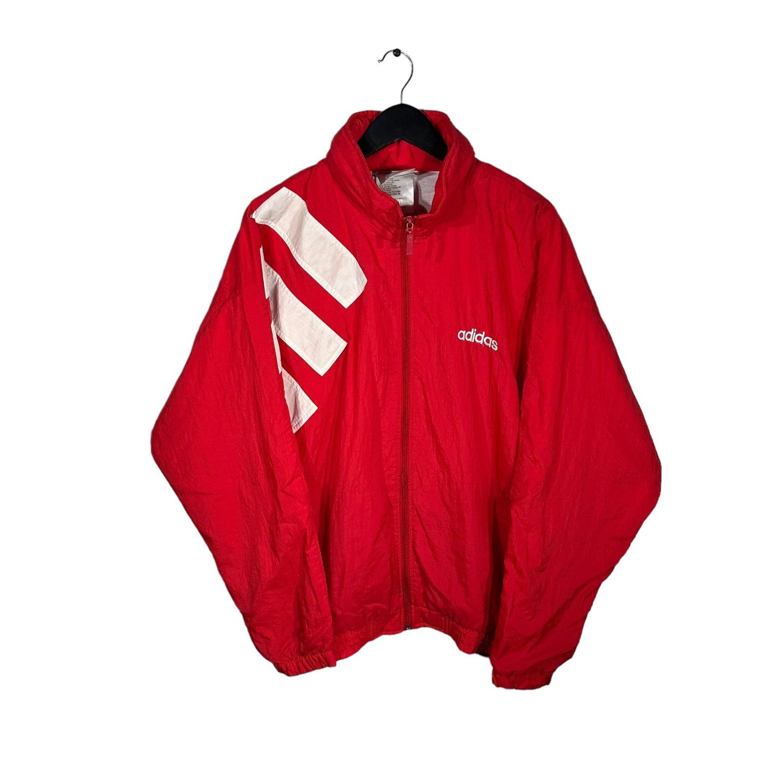 Vintage Vintage Adidas "Somers Varsity Tennis" Full Zip Light Jacket Size US L / EU 52-54 / 3 - 1 Thumbnail