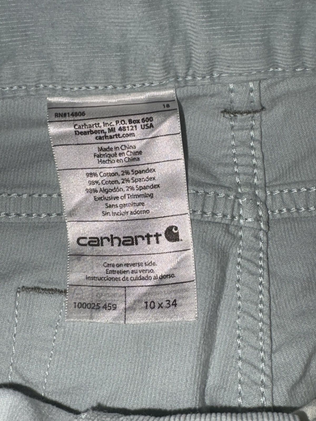 Carhartt Carhartt Powder Blue Corduroy Jean! New Size 32" / US 10 / IT 46 - 7 Thumbnail
