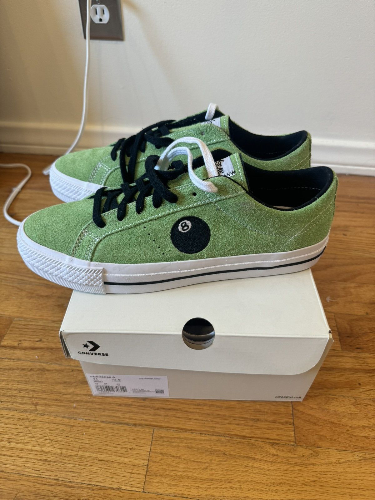 Converse × Stussy STUSSY 8BALL CONS ONE STAR Size US 11 / EU 44 - 5 Thumbnail