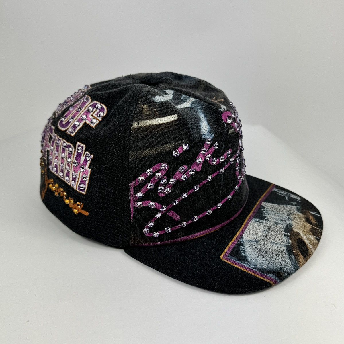 Bossi Sportswear BOSSI HARLEY DAVIDSON 1/1 RHINESTONE VINTAGE CAP Size ONE SIZE - 7 Thumbnail