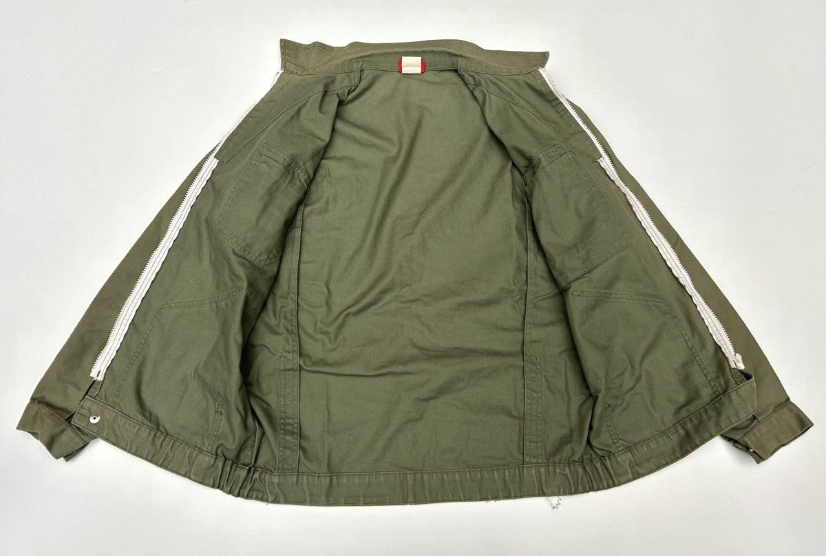 Japanese Brand × Vintage Vintage Adolphe Lafont Work Olive Zip Jacket Size US M / EU 48-50 / 2 - 5 Thumbnail