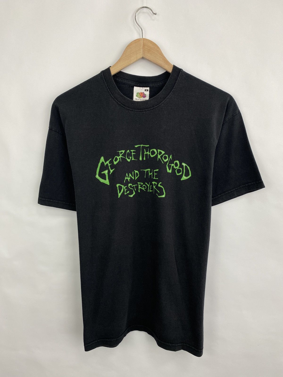 Fruit Of The Loom 🇺🇸 Vintage 90s George Thorogood Bad To The Bone Band Tshirt Size US M / EU 48-50 / 2 - 5 Thumbnail