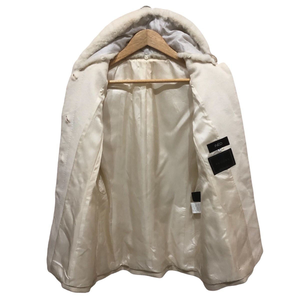 Issey Miyake × Japanese Brand Ined Angora By Issey Miyake Jacket Size S / US 4 / IT 40 - 6 Thumbnail