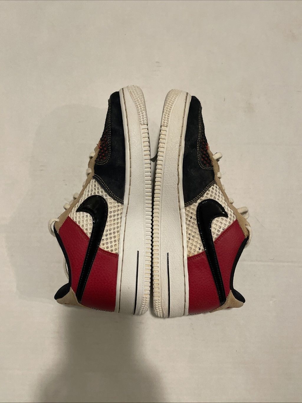 Nike Nike Air Force 1 '07 LV8 Alter & Reveal Sz 6.5 Black Gum Red Size US 6.5 / EU 39-40 - 3 Thumbnail