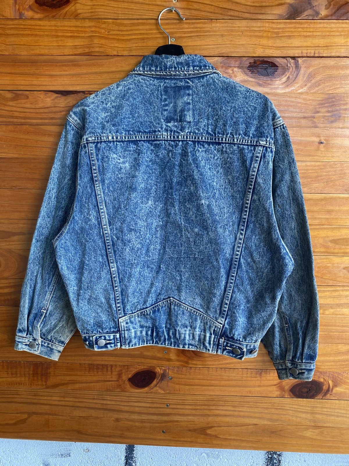 Vintage Vintage 1980s-1990s Acid Wash Denim Jacket – Unisex Classic Size US S / EU 44-46 / 1 - 10 Thumbnail