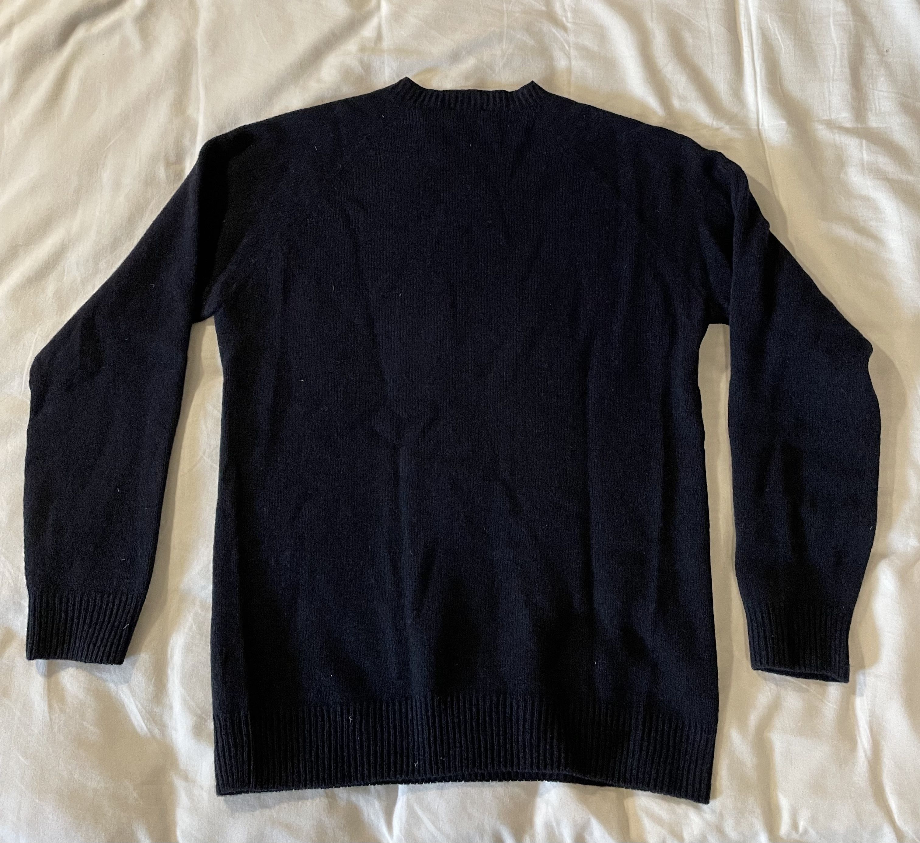 Sunspel Lambswool Crewneck Jumper Size US S / EU 44-46 / 1 - 2 Thumbnail