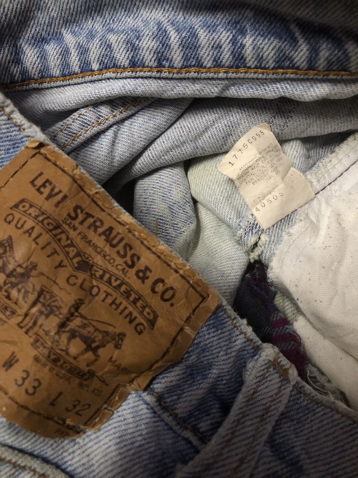Levi's Vintage Clothing × Vintage Vintage Levi's 505 Oren Tag Size US 32 / EU 48 - 24 Thumbnail