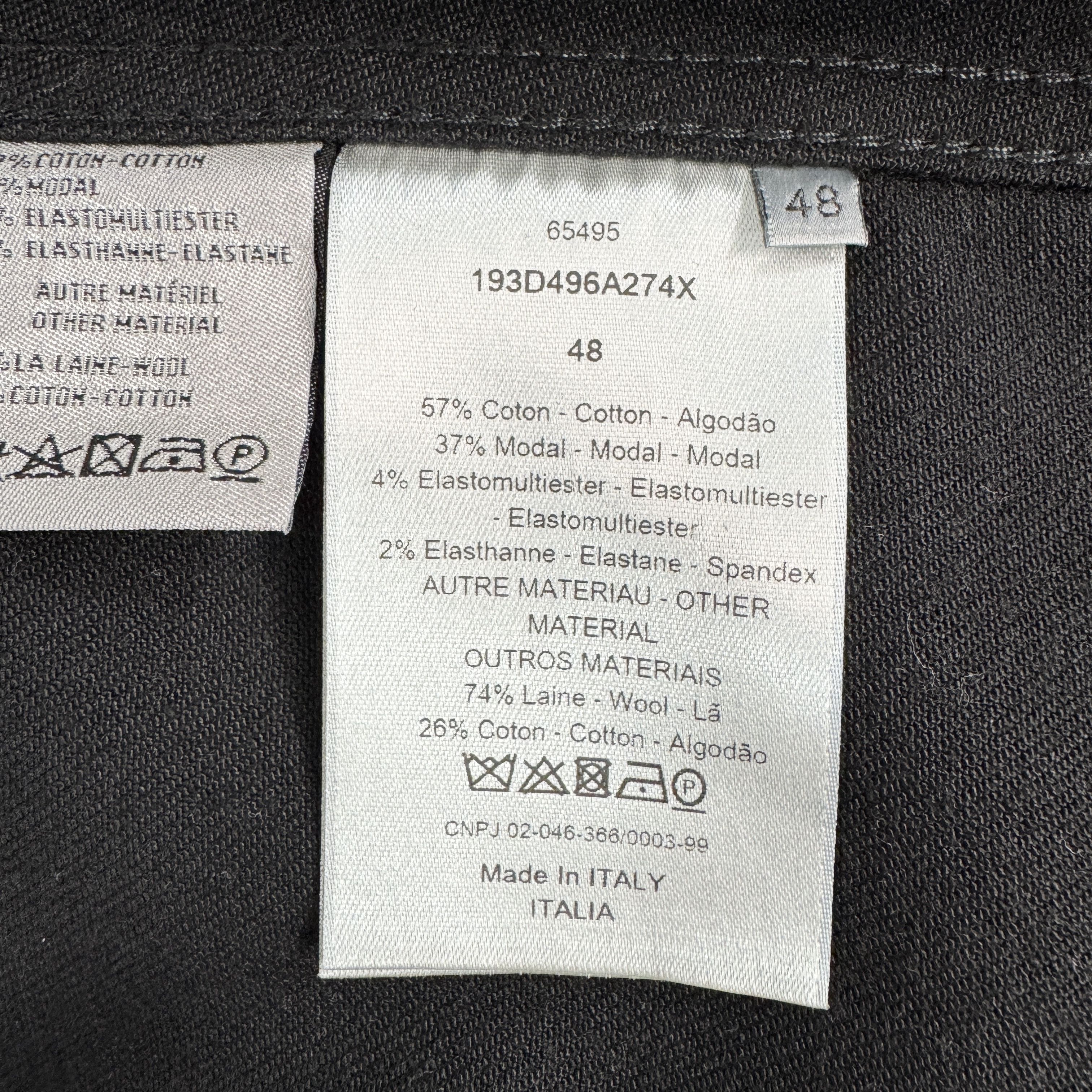 Dior Dior MKII Technical Denim Cotton Jacket In Black RRP £1200 Size US M / EU 48-50 / 2 - 8 Thumbnail