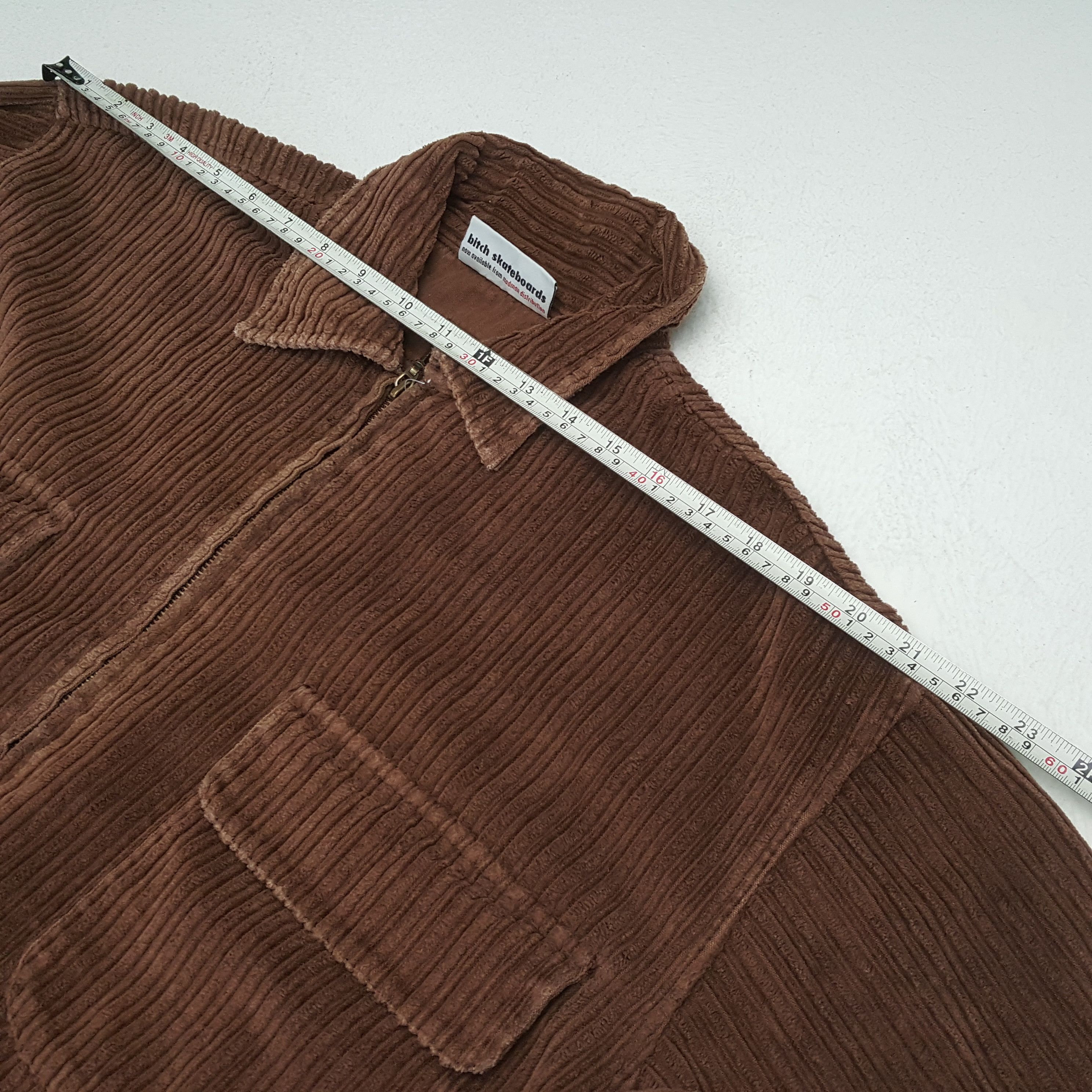 Vintage Bitch Skateboard Double Pocket Corduroy Style Jacket Size US XL / EU 56 / 4 - 6 Thumbnail