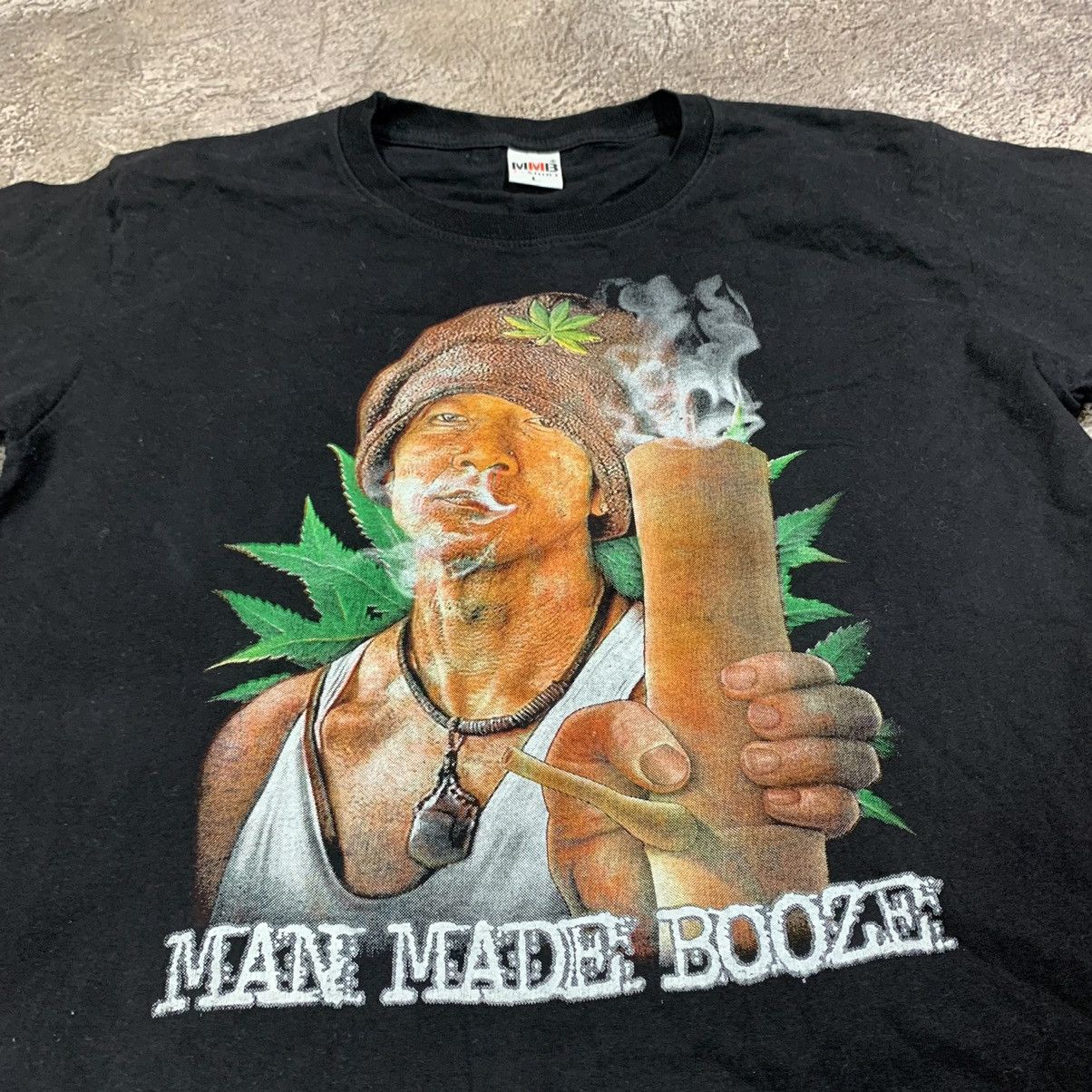 Vintage Vintage 90s Graphic Tee Humor Abstract Skate Streetwear L Size US L / EU 52-54 / 3 - 4 Thumbnail