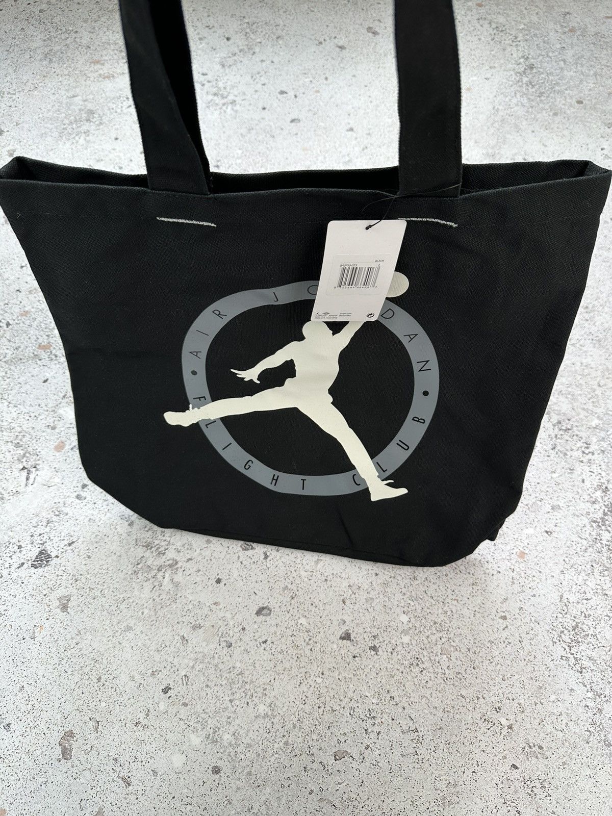 Jordan Brand × Nike Nike Air Jordan Graphic Tote Bag unisex Black OS Big logo Size ONE SIZE - 5 Thumbnail
