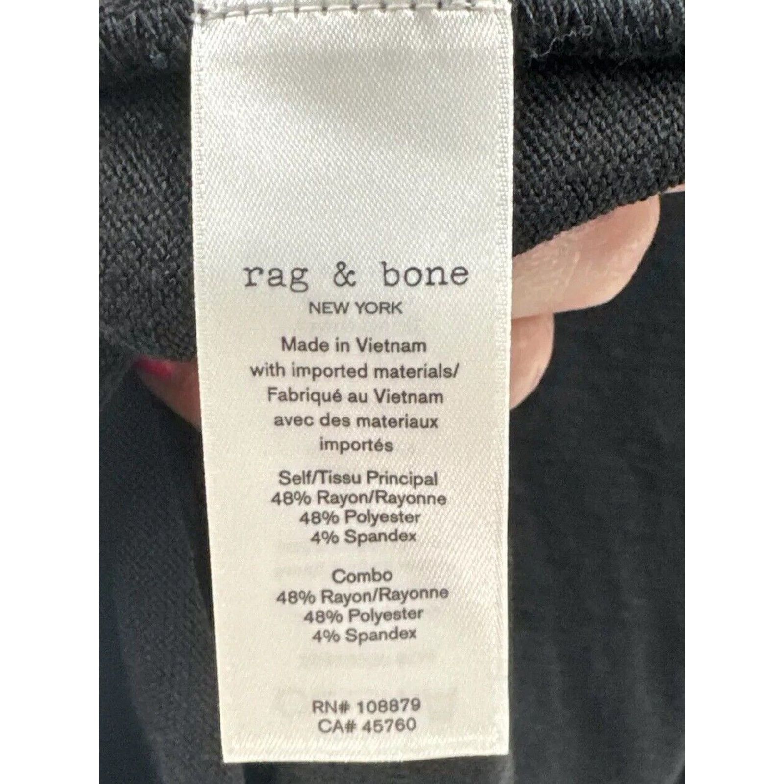 Rag & Bone Rag & Bone Nwt Classic Black Mini Dress Sm Open Back $195 Size S / US 4 / IT 40 - 9 Thumbnail