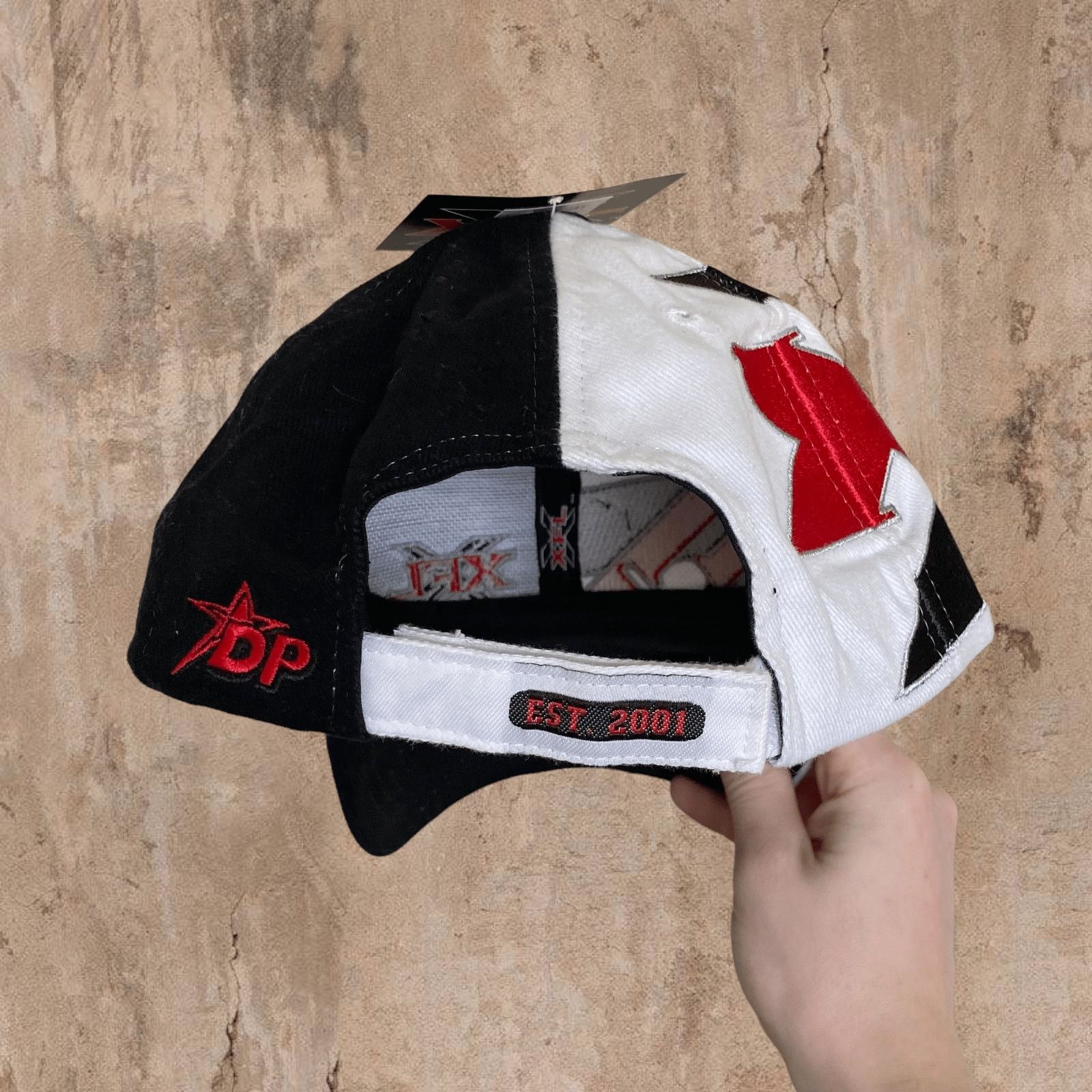 Vintage Vintage Y2K XFL Hat OSFA Large Embroidered Drew Pearson Size ONE SIZE - 4 Thumbnail