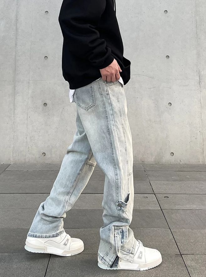 Jean Streetwear Jeans Men Y2K Size US 30 / EU 46 - 2 Thumbnail