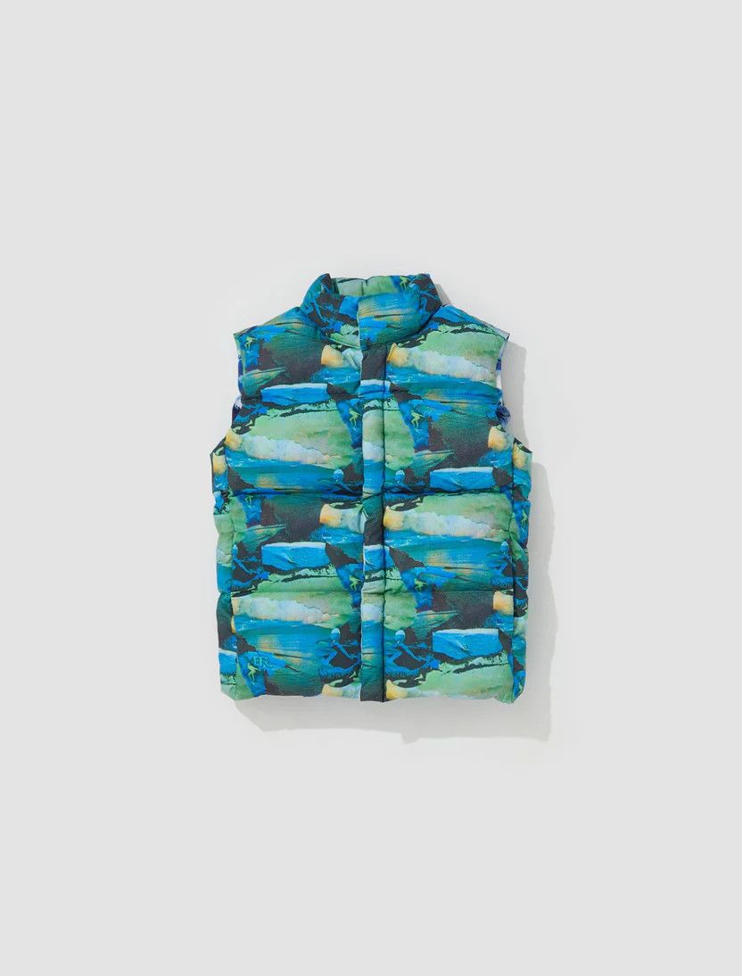 ERL o1mle0724 Printed Puffer Gilet in Multicolor Size US S / EU 44-46 / 1 - 1 Thumbnail