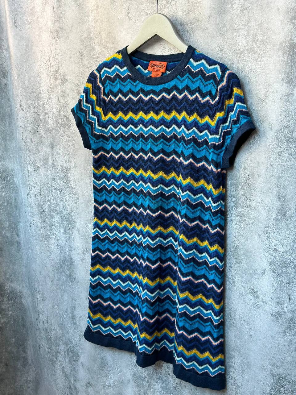 Designer Missoni for Target Tunic Zigzag Chevron Knit Short Sleeve Size M / US 6-8 / IT 42-44 - 2 Thumbnail