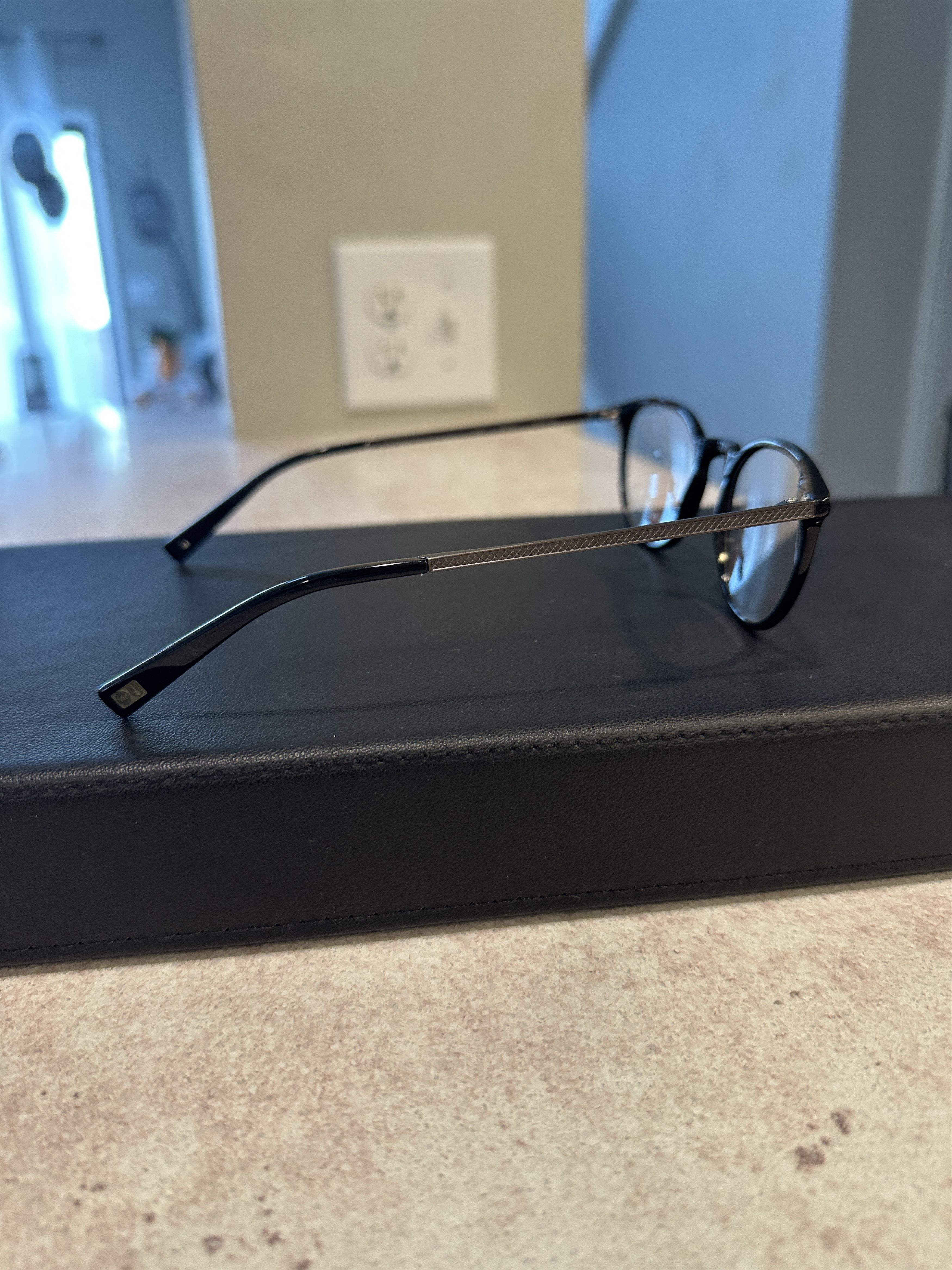 John Varvatos V371 48-20-145 Black Glasses Size ONE SIZE - 4 Thumbnail
