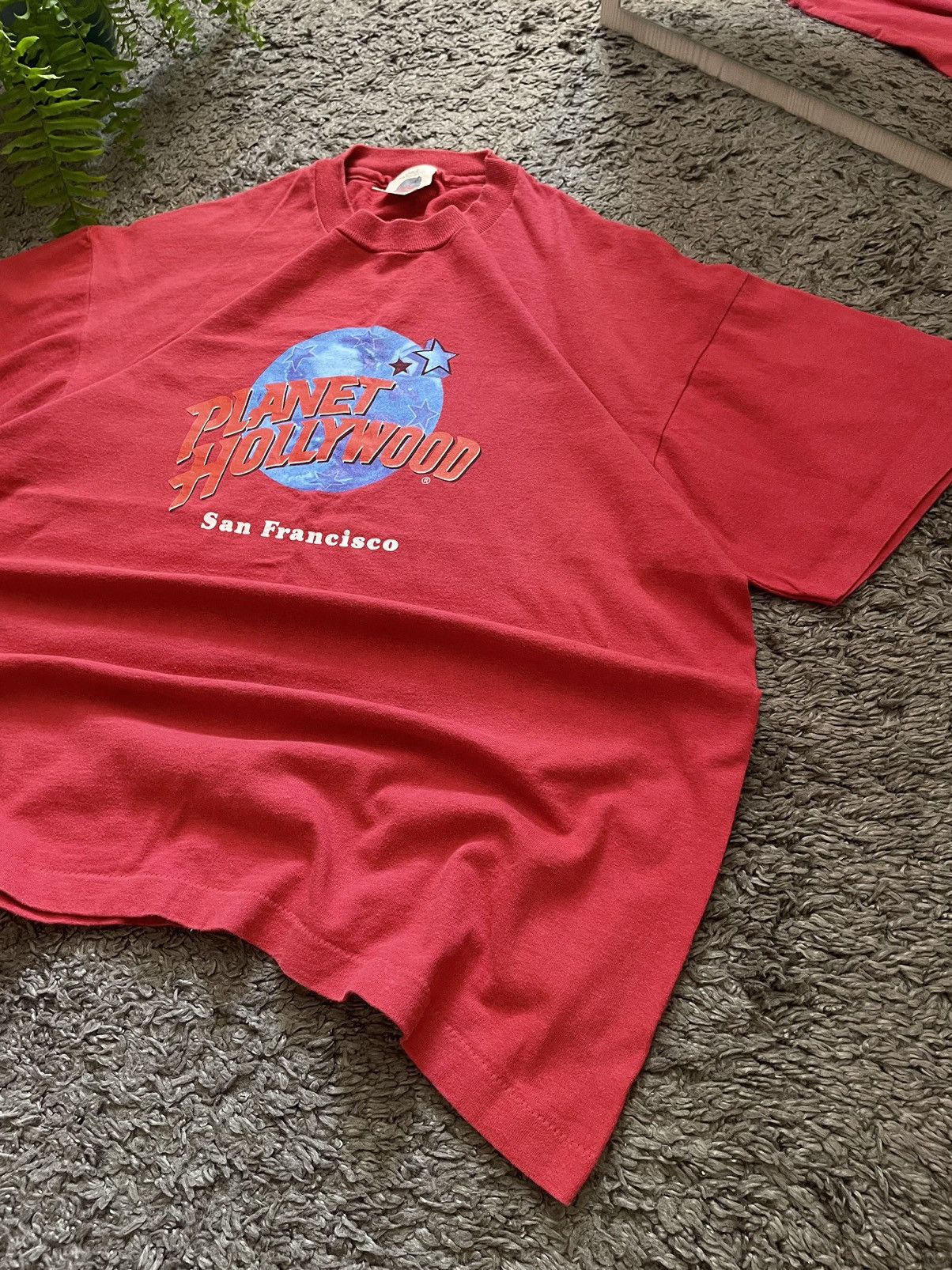 Planet Hollywood × Vintage 90s Planet Hollywood Vintage T-Shirt San Francisco Y2k Rare Size US L / EU 52-54 / 3 - 5 Thumbnail