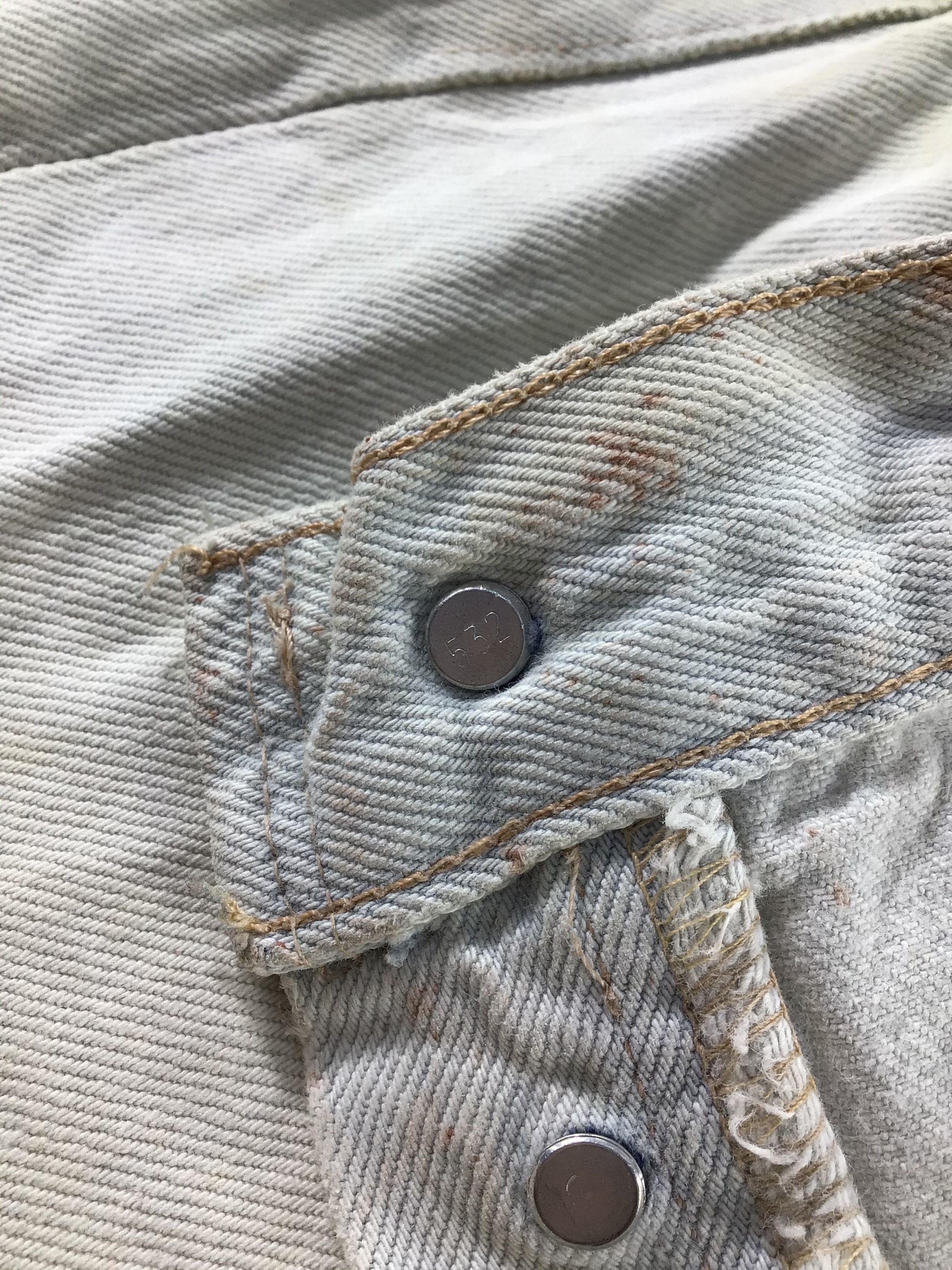 Levi's Vintage 90s Levis 501 Jeans-J805 Size US 35 - 11 Thumbnail