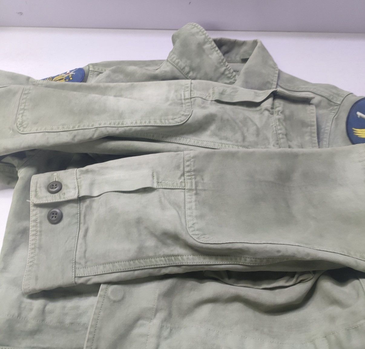 Off-White Off-White Patch Sleeve Military Jacket Size US XS / EU 42 / 0 - 10 Thumbnail