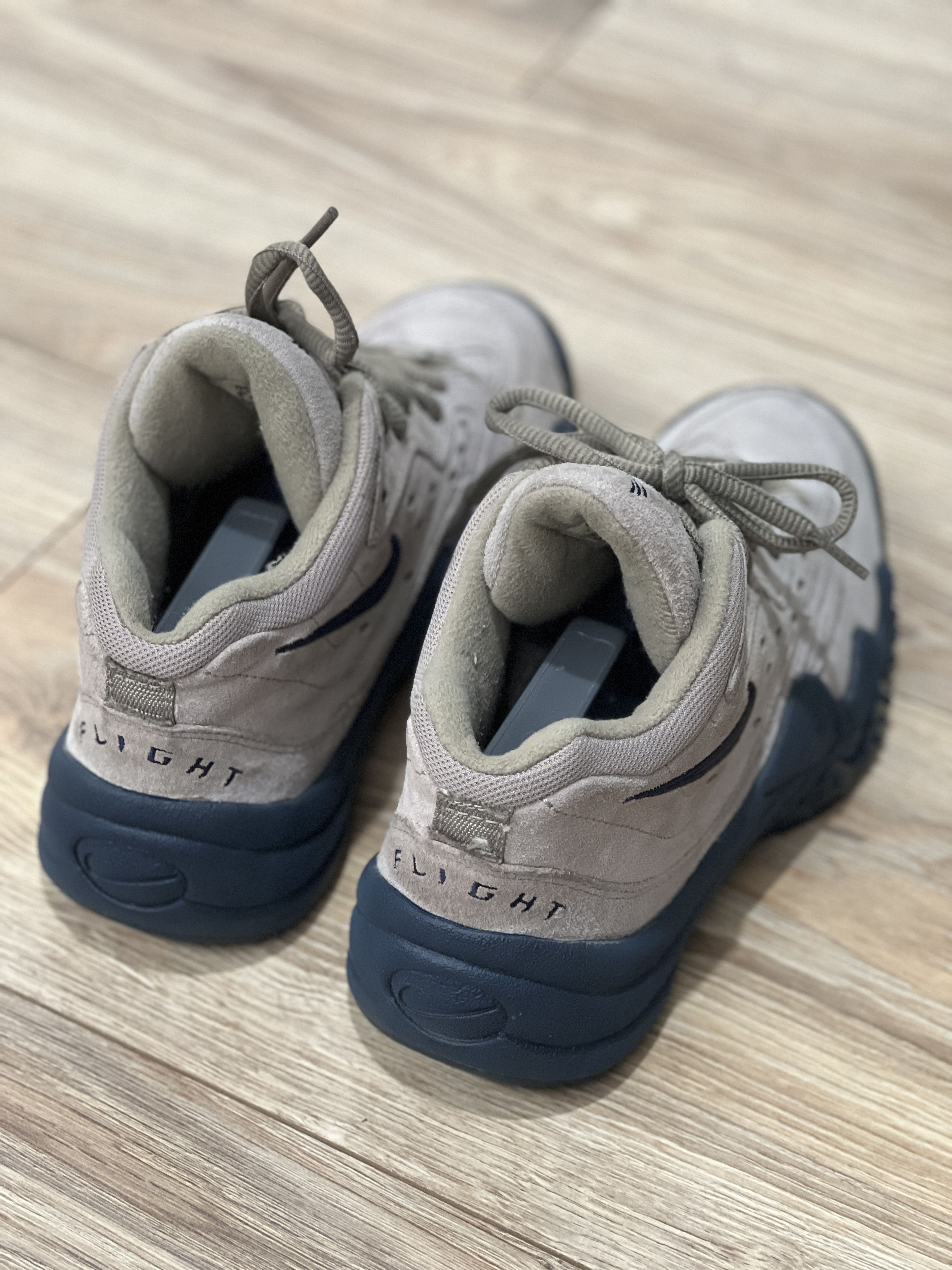 Nike × Nike ACG × Vintage Hi-Top Nike Flight Vintage Shoes Size US 8.5 / EU 41-42 - 3 Thumbnail